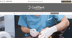 Desktop Screenshot of confident-dental.com